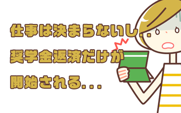 奨学金返済が始まる！