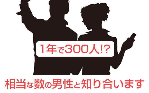 風俗嬢が出会う男性の数
