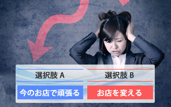 稼げなくなったら方法は2つしかない
