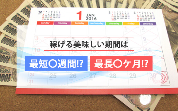 稼げる体入、新人期間はどれくらい？