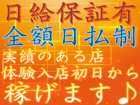 ☆完全日払い・日給保証☆