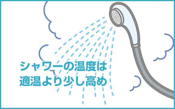 叩くように洗ってローションを落とす