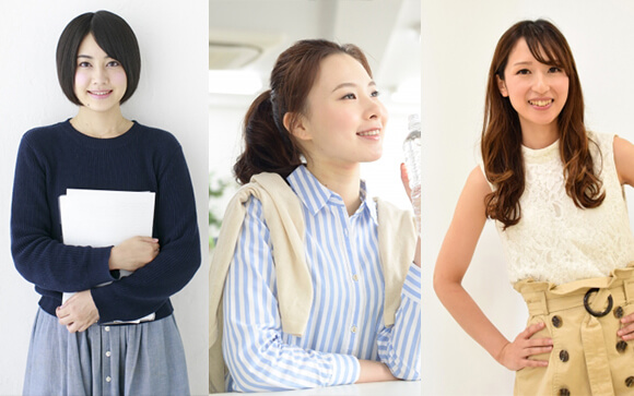 女子アナ風ファッション