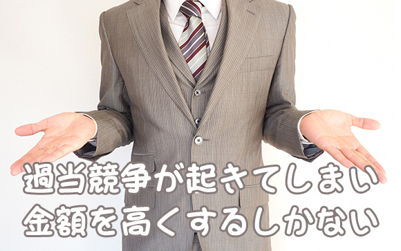 過当競争による入店祝い金の高騰
