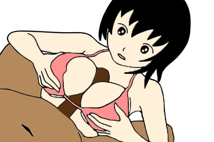 下着パイズリ