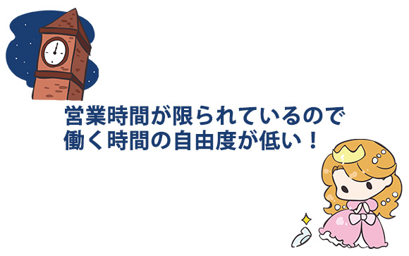 他の高収入ワークと違って長時間は稼ぎにくい