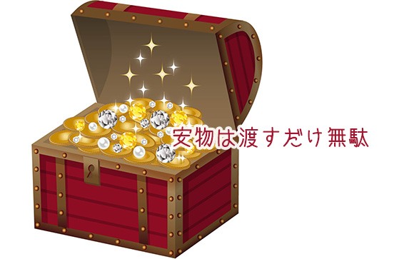 少し高価なプレゼントが効果的（相手の負担になるから）