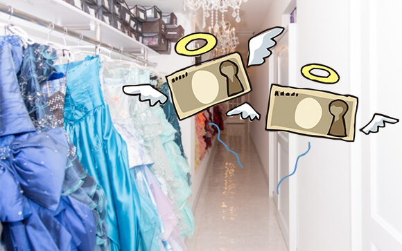 ソープのお仕事は衣類にちょっとお金がかかる