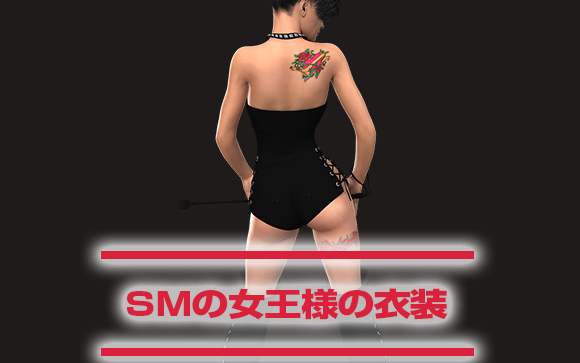 ちょっと特殊なものでは女王様風ボンデージも！