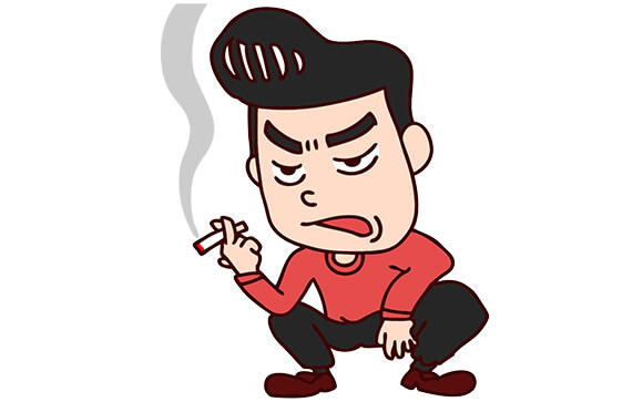 通称ヤンキー座りはエロい