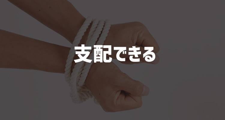 支配できる