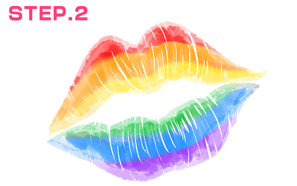 STEP.2　ディープキス