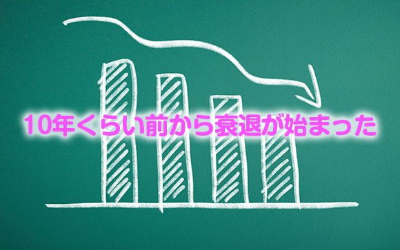 SMクラブの集客数は減っている