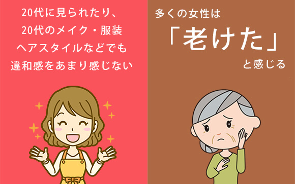 アラサーとアラフォーはこんなに違う