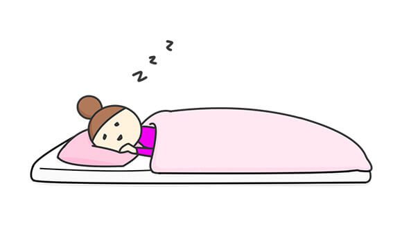 寝る派