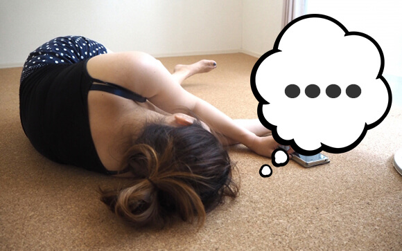 運動量が圧倒的に少ない