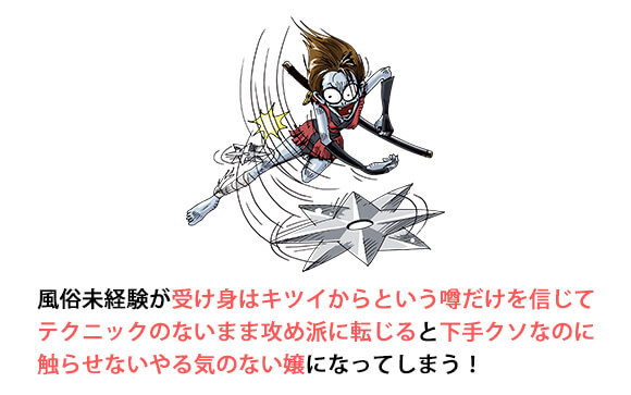 攻め好き客はキツイは嘘