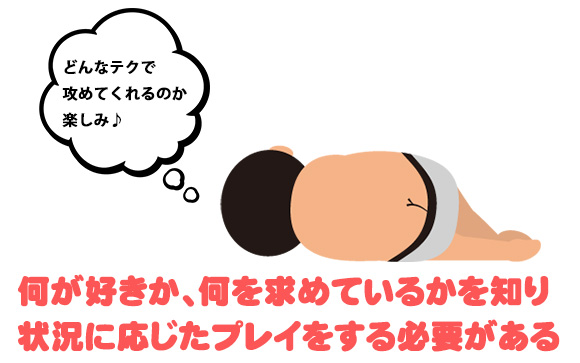 受け身のお客さんを攻めるにはテクニックが必要
