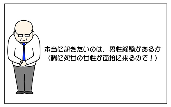 男性経験（初体験）は何歳か？
