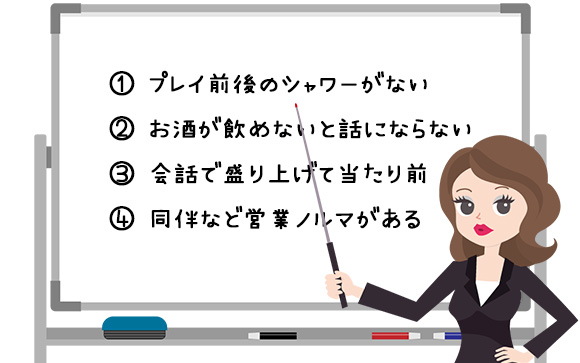 セクキャバのコレ、大丈夫？