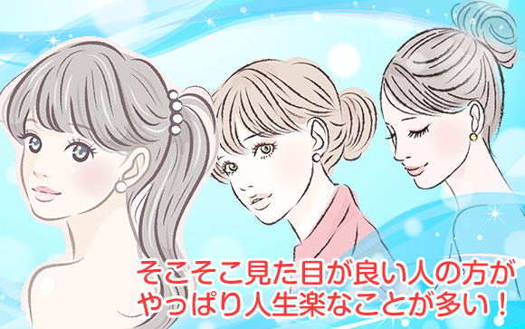 容姿がいいと得をするは本当だと思う