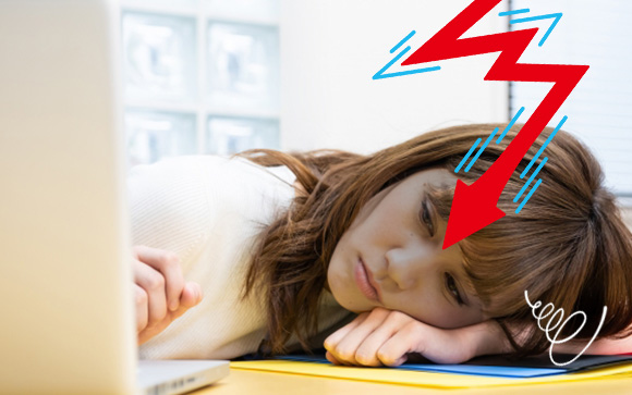 原因は生活習慣の乱れとストレス