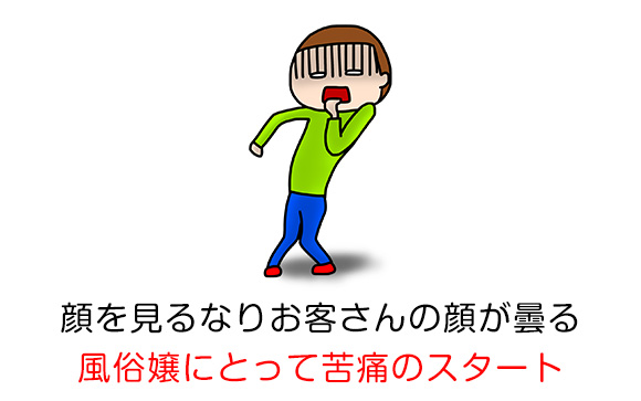 風俗嬢あるある、初対面でがっかりされた