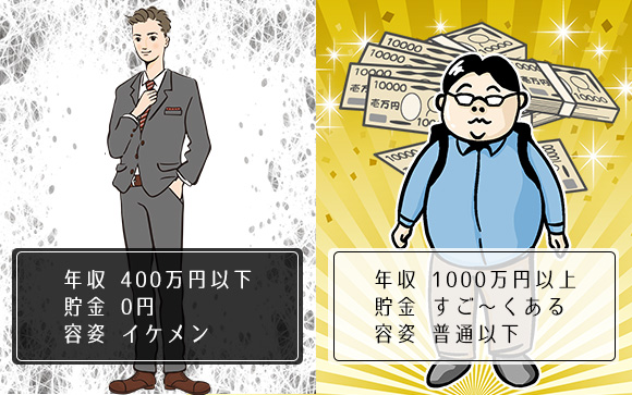 貧乏男or金持ち男？高収入を稼ぐ風俗嬢はどちらを選ぶべき？