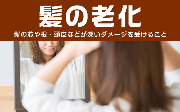 本当に怖いのは傷みではなく髪の老化