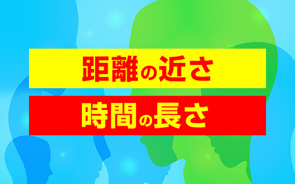 濃厚接触って何？