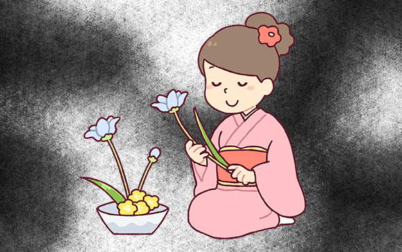 ⑥生け花店