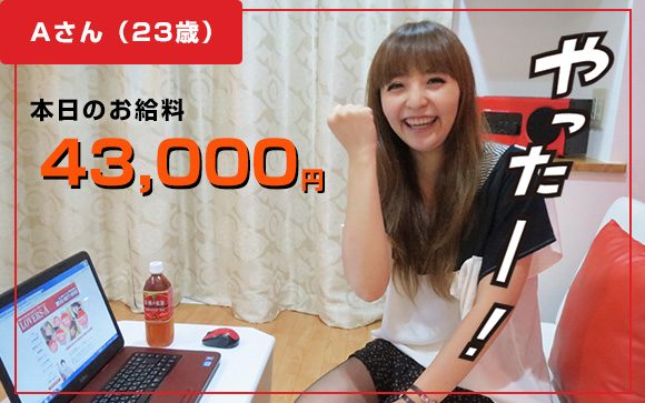 週3、5-6時間でこんなに稼げる
