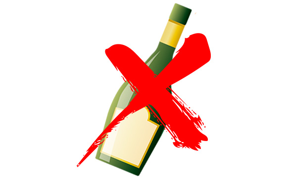 ②シャンパンも飲めない、無駄に気付く