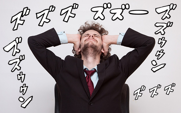 舐める時に音を立て過ぎる