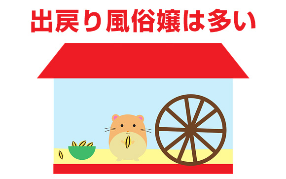 風俗と昼職を行ったり来たりしている女性は結構多い