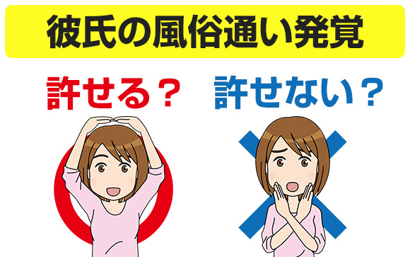 彼氏の風俗通い発覚！許せる？許せない？