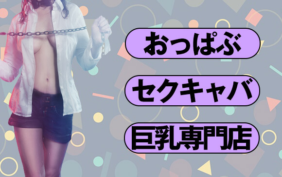 巨乳を武器に稼げるお仕事【ナイトワーク編】