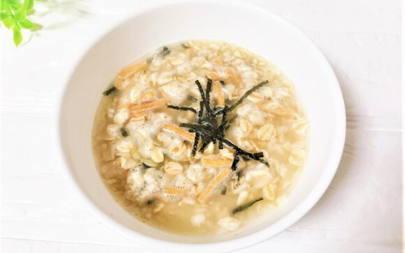 簡単！おいしい！オートミール茶漬け