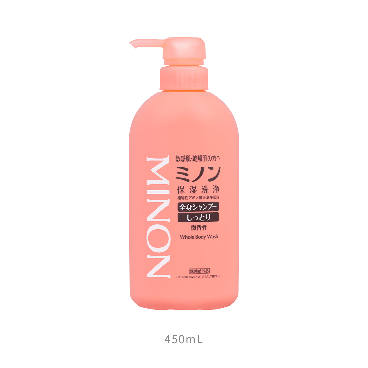 ミノン全身シャンプー　しっとりタイプ/第一三共ヘルスケア
