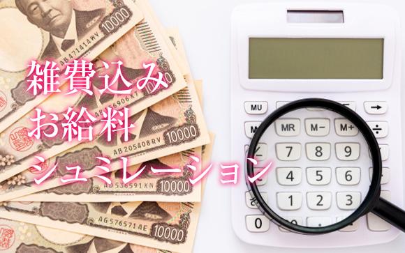 雑費込みのお給料シュミレーション