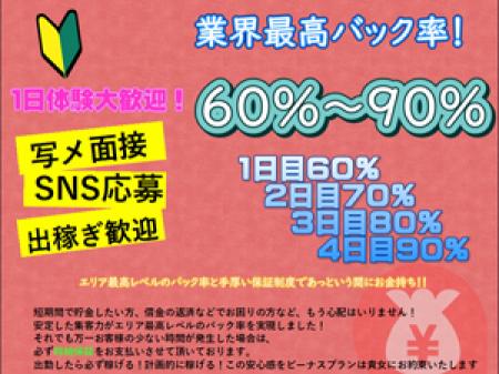 業界最高バック率