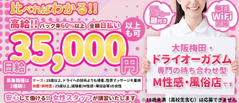 大阪女子M性感前立腺科の求人