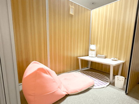 ゆったり完全個室待機☆
