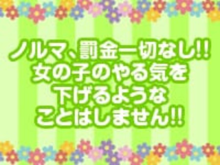 ノルマ・罰金はナシ!