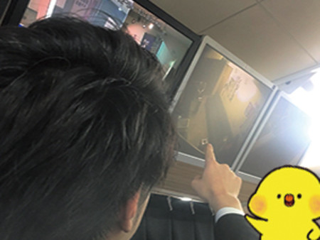 接客前にお客様確認!