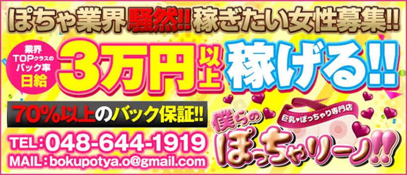 僕らのぽっちゃリーノin越谷の求人