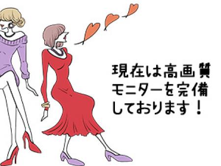 現在は高画質モニターを完備しております。