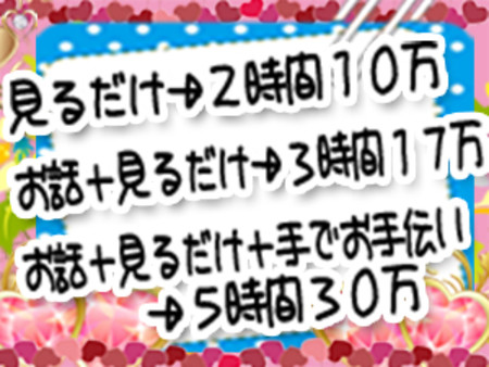 オナクラ業界最高値!オナクラだけど超稼げるシステム!