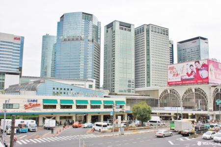 品川駅の前のホテル