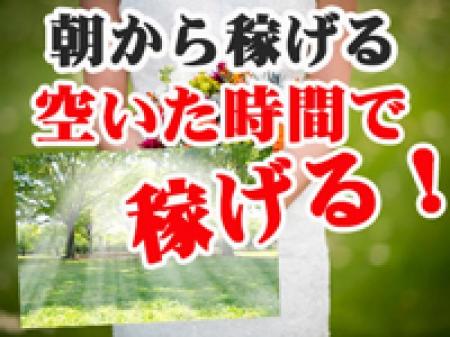 朝から空いた時間で稼げます‼